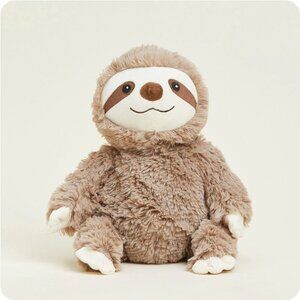 Warmies Plush Sloth - 13 in - Brown - New with tags!